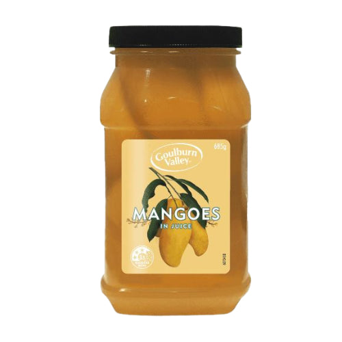 Goulburn Valley Sliced Mangoes In Juice 685g