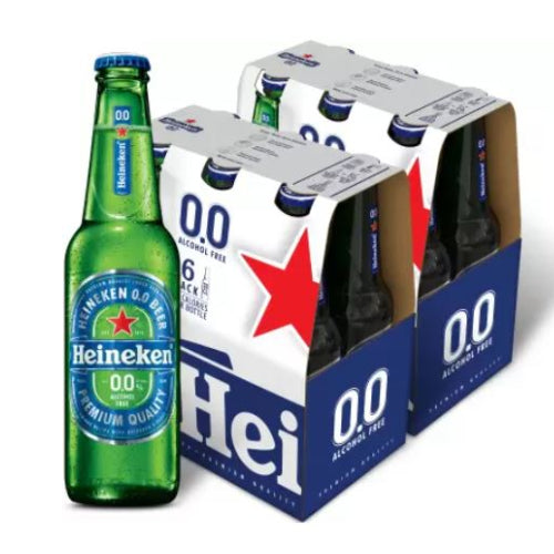 Heineken 00 (Zero Alc%) 330ml Bottle x 12