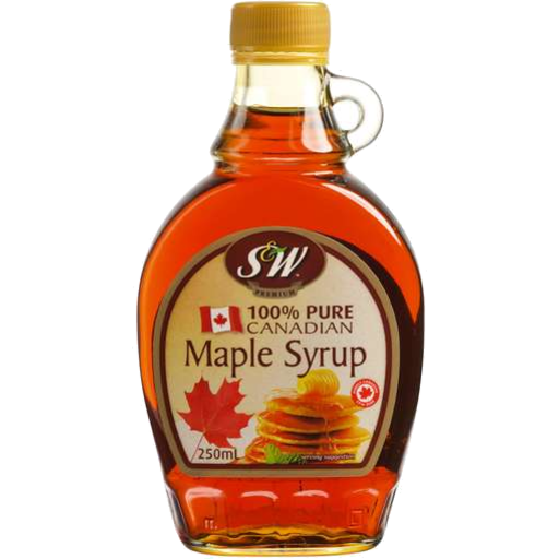 S&W SYRUP MAPLE 250ML