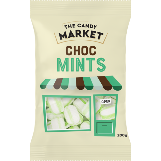 Candy Market Chocolate Mints 200GM