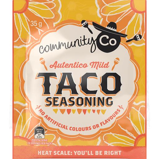 Comm Co Taco Seasoning  35g