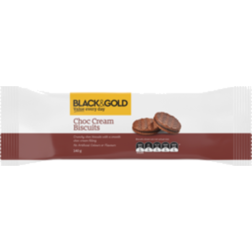 Black & Gold Biscuits Chocolate Crm 140GM