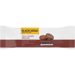 Black & Gold Biscuits Chocolate Crm 140GM