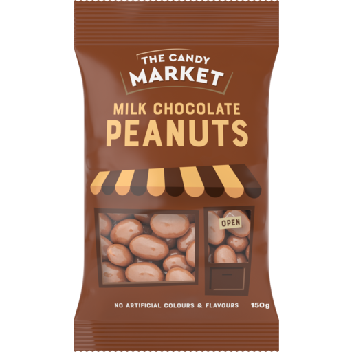 Candy Market Chocolate Coated SCR Peanuts 150GM