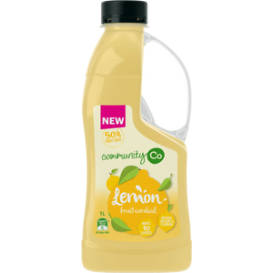 Community Co Cordial Lemon 1l