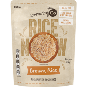 Community Co. Microwave Brown Rice 250GM