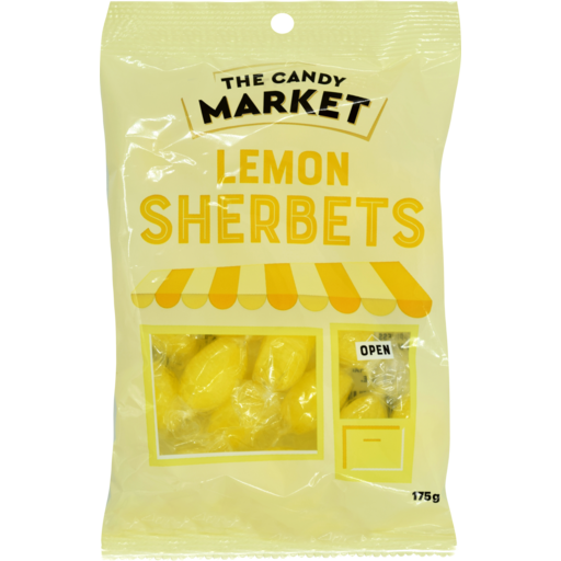 Candy Market Lemon Sherbets 175GM