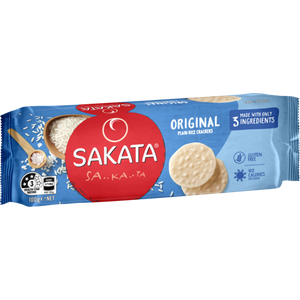 Sakata Rice Snack Original Plain 100g