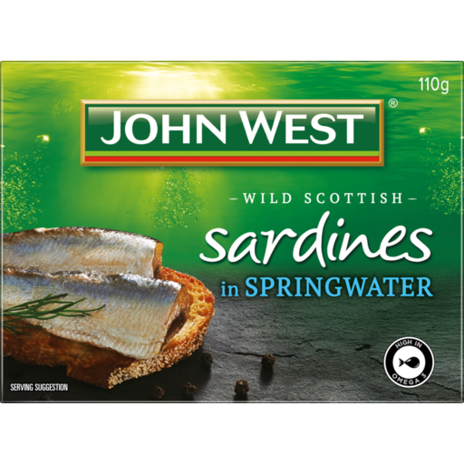 John West Sardines in Springwater 110g