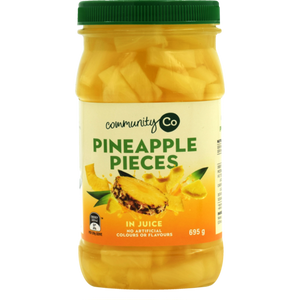 Community Co. Pineapple Pieces in Juice 695gm x6