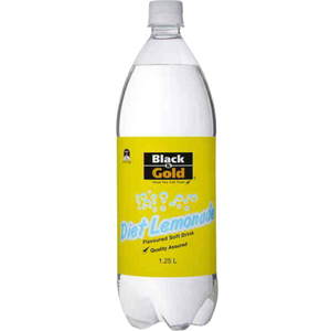 Black & Gold Diet Lemonade 1.25L