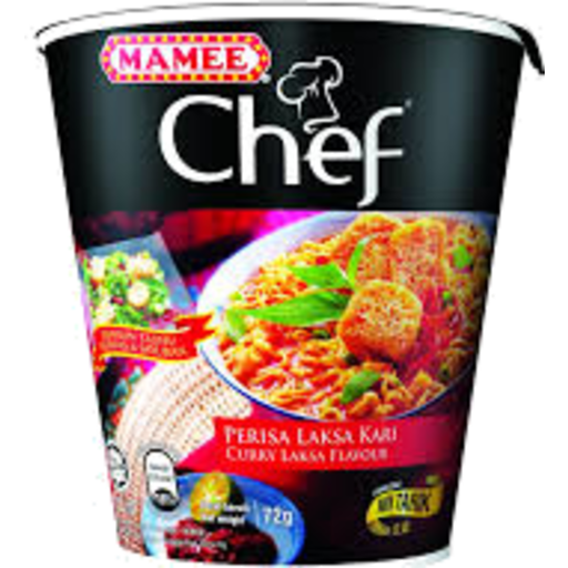 Mamee Chef Curry Laksa Noodles 72gm