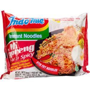 Indomie Mi Goreng Hot & Spicy Dry Noodles 80g/pack