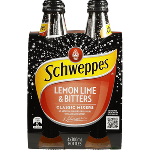 Schweppes Lemon Lime Bitters 4x300ml