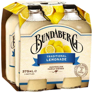 Bundaberg Lemonade Traditional 4x375ml