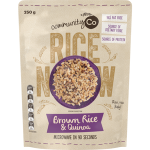 Community Co. Microwave Brown Rice & Quinoa 250GM