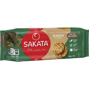 Sakata Rice Snack Seaweed 90g