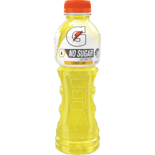 GATORADE LEMON LIME N/S  600ML