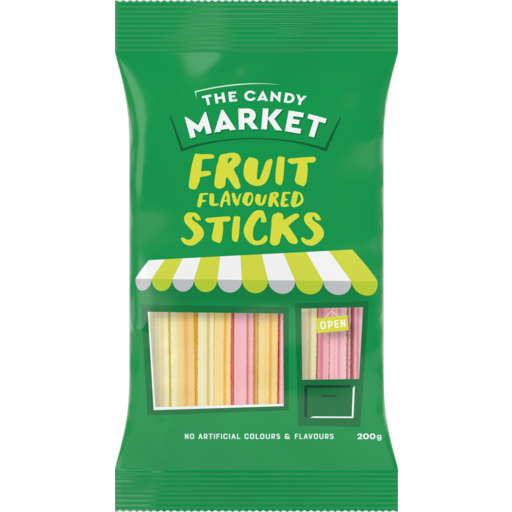 Candy Market Fruit Sticks 200GM