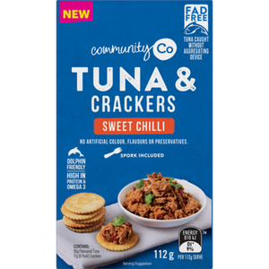 Community Co. Tuna & Crackers Sweet Chili 112gm