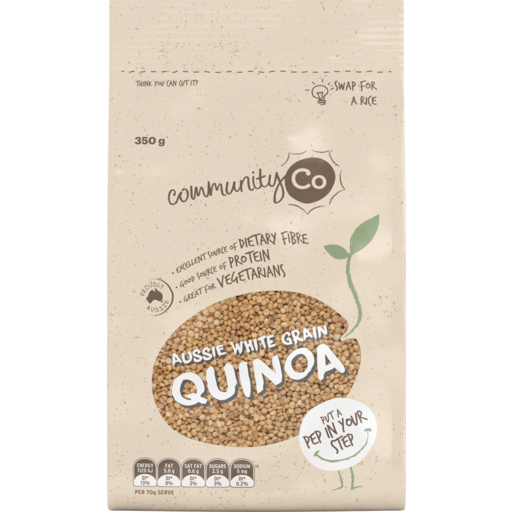 Comm Co Quinoa White 350g