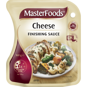 MasterFoods Finishing Sauce Cheese 160g