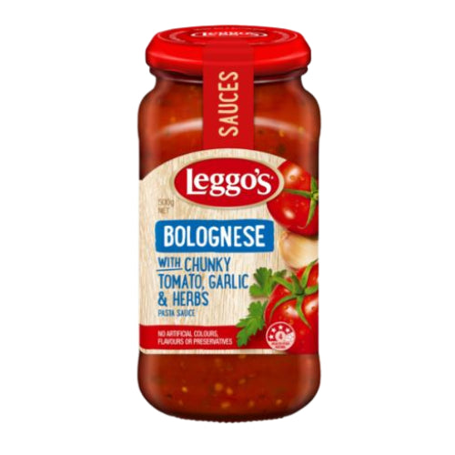 Leggos Pasta Sauce Bolognaise 500g x6