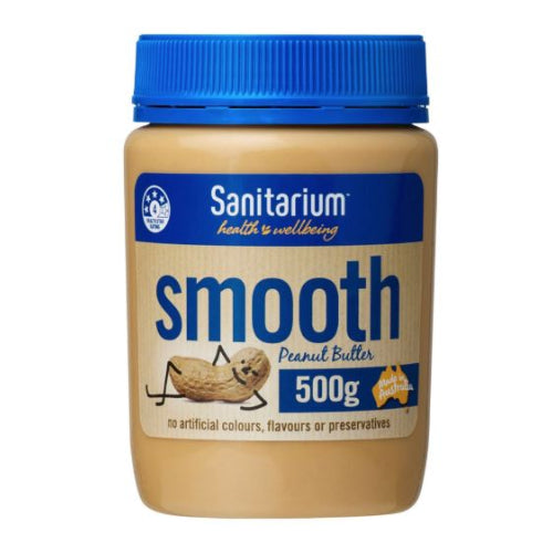 Sanitarium Peanut Butter Smooth 500g x6