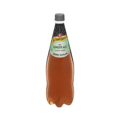 Schweppes Dry Ginger Ale No Sugar 1.1L