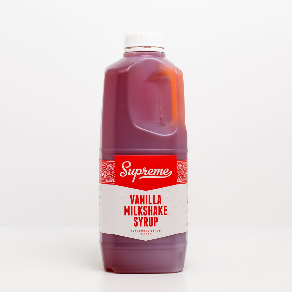 Supreme Vanilla Milkshake Syrup 2L