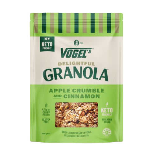 Vogel's DLF Apple Crumble & Cinnamon Granola 360g GF