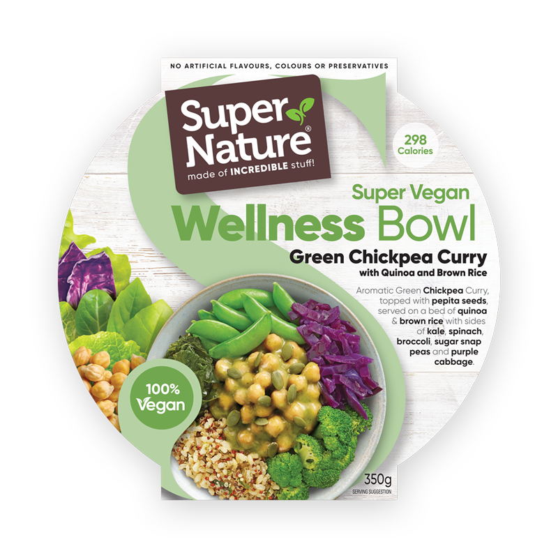 Super Nature Wellness Bowl Green Chickpea  350gm
